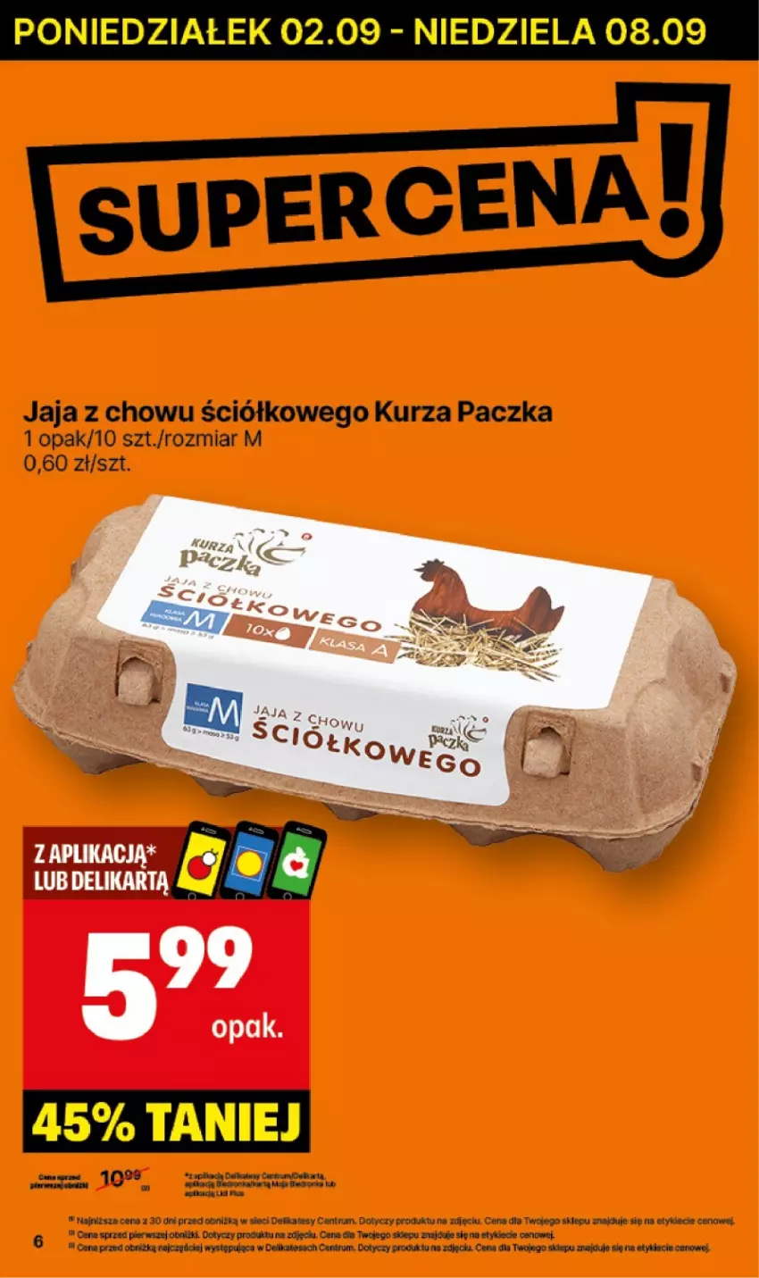 Gazetka promocyjna Delikatesy Centrum - NOWA GAZETKA Delikatesy Centrum od 2 września! 2-8.09.2024 - ważna 02.09 do 08.09.2024 - strona 6 - produkty: Jaja, Rum