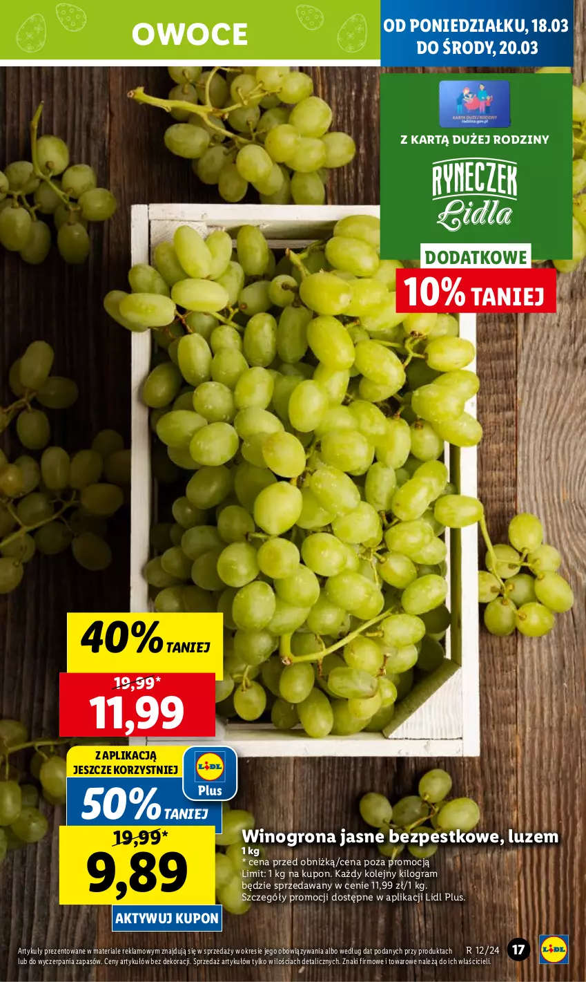 Gazetka promocyjna Lidl - GAZETKA - ważna 18.03 do 20.03.2024 - strona 21 - produkty: Chleb, Gra, Olej, Owoce, Ser, Wino, Winogrona