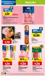 Gazetka promocyjna Lidl - GAZETKA - Gazetka - ważna od 20.03 do 20.03.2024 - strona 30 - produkty: Polędwica, Ser, Kiełbasa podwawelska, Dulano, Wawel, Szynka konserwowa, Szynka, PIKOK, Boczek, Kabanos, Olej, Kiełbasa, Ogonówka