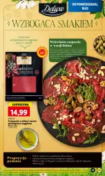 Gazetka promocyjna Lidl - GAZETKA - Gazetka - ważna od 20.03 do 20.03.2024 - strona 37 - produkty: Ser, Carpaccio, Wołowina, Oliwa z oliwek