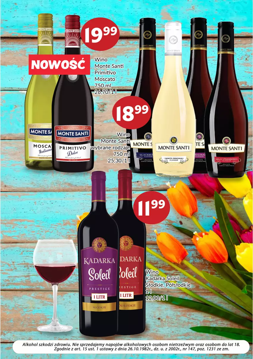 Gazetka promocyjna Prim Market - ważna 01.03 do 31.03.2022 - strona 5 - produkty: LG, Monte, Monte Santi, Wino