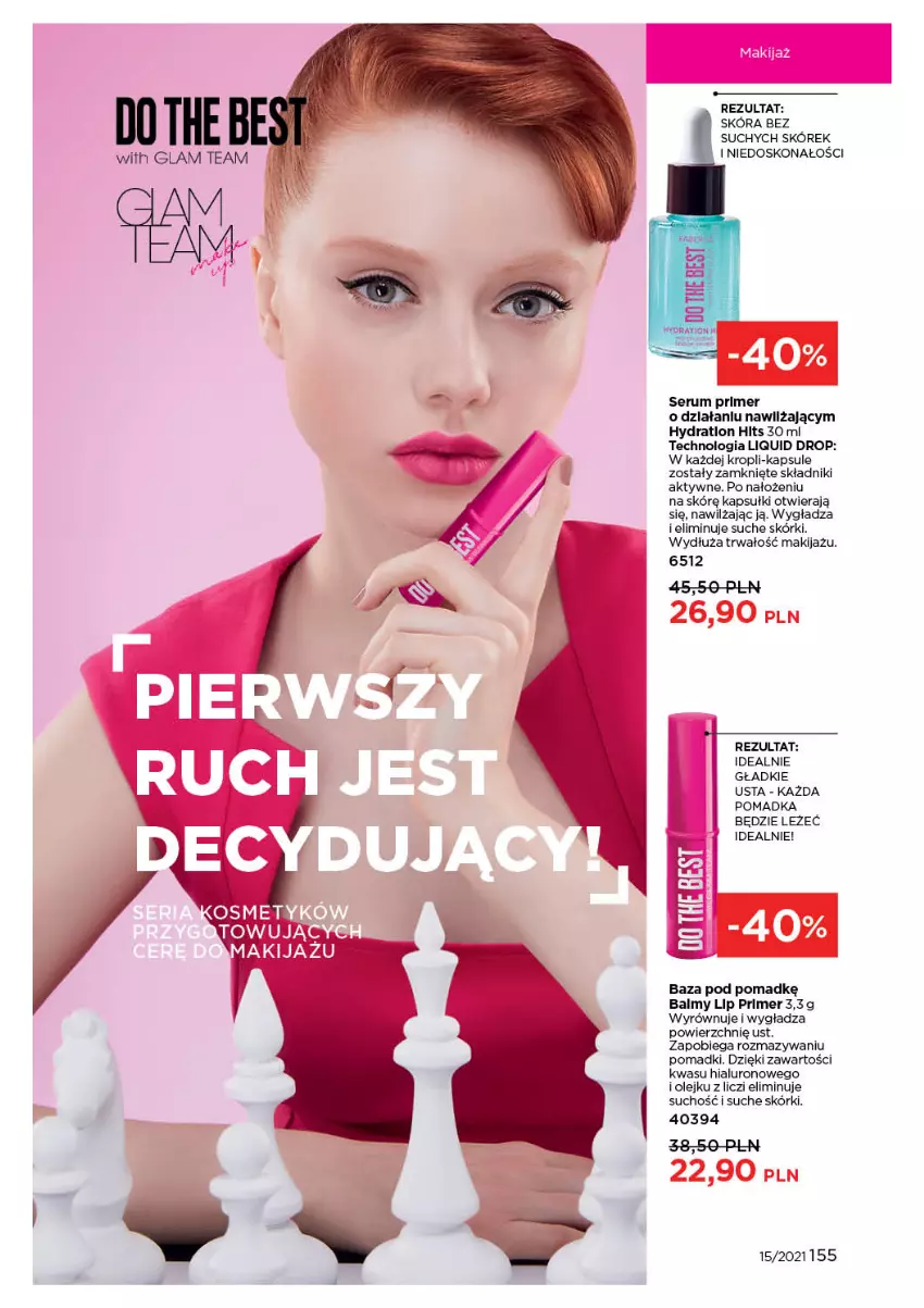 Gazetka promocyjna Faberlic - Gazetka - ważna 11.10 do 31.10.2021 - strona 155 - produkty: Liczi, Makijaż, Olej, Rum, Ser, Serum