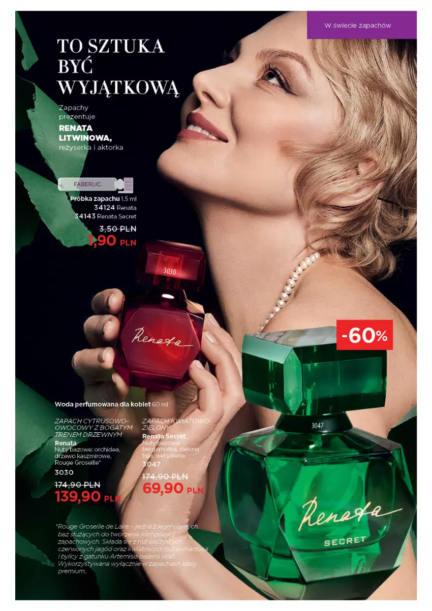 Gazetka promocyjna Faberlic - Gazetka - ważna 11.10 do 31.10.2021 - strona 97 - produkty: Nuty, Perfum, Woda, Woda perfumowana