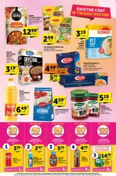 Gazetka promocyjna ABC - Gazetka - ważna od 29.04 do 29.04.2025 - strona 5 - produkty: Ketchup, Makaron, Ryż, Gin, Gry, Dżem, Melvit, Sezam, Sonko, Kotlin, Olej rzepakowy, Barilla, Delecta, Kasza, Napój, Oleo, Olej, Kasza gryczana, Ryż biały, Danie gotowe