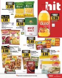 Gazetka promocyjna Topaz - Gazetka - Gazetka - ważna od 13.03 do 13.03.2024 - strona 11 - produkty: Piec, Makaron, Top, Ryż, Kucharek, Zupa, Kuchnia, Rosół wołowy, Bulion, Winiary, Dell, Lion, Rosół, Sonko, Pieczywo, Ryż biały