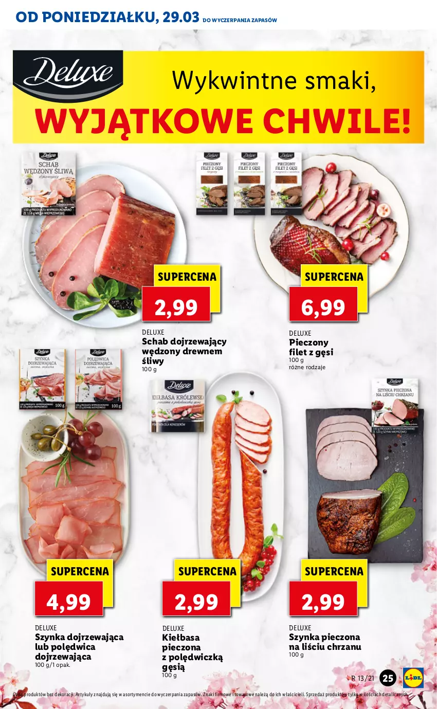 Gazetka promocyjna Lidl - GAZETKA - ważna 29.03 do 31.03.2021 - strona 25 - produkty: Chrzan, Kiełbasa, Piec, Polędwica, Szynka