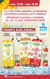 Gazetka promocyjna Aldi - Zaczynamy sezon grillowy - Gazetka - ważna od 18.05 do 18.05.2024 - strona 5 - produkty: Piwa, Piwo, Karlsquell, Gra, Radler, Arbuz, Grill, Mango, Fa