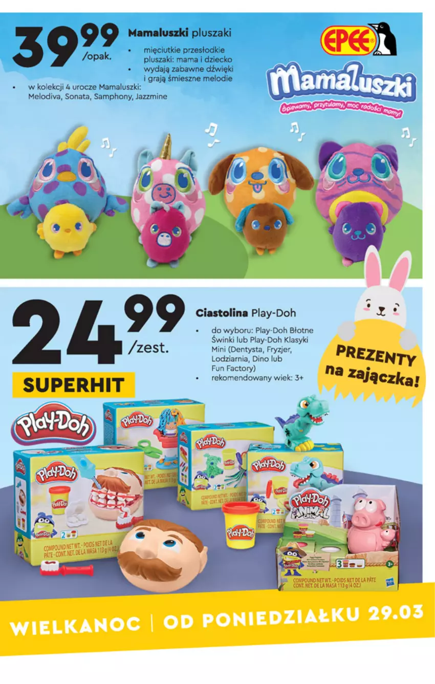 Gazetka promocyjna Biedronka - Okazje tygodnia - ważna 29.03 do 14.04.2021 - strona 17 - produkty: Fa, Gra, Play-Doh, Pluszak