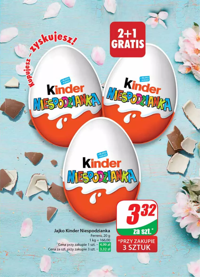 Gazetka promocyjna Dino - Gazetka 17 / 2024 - ważna 24.04 do 30.04.2024 - strona 5 - produkty: Ferrero, Kinder