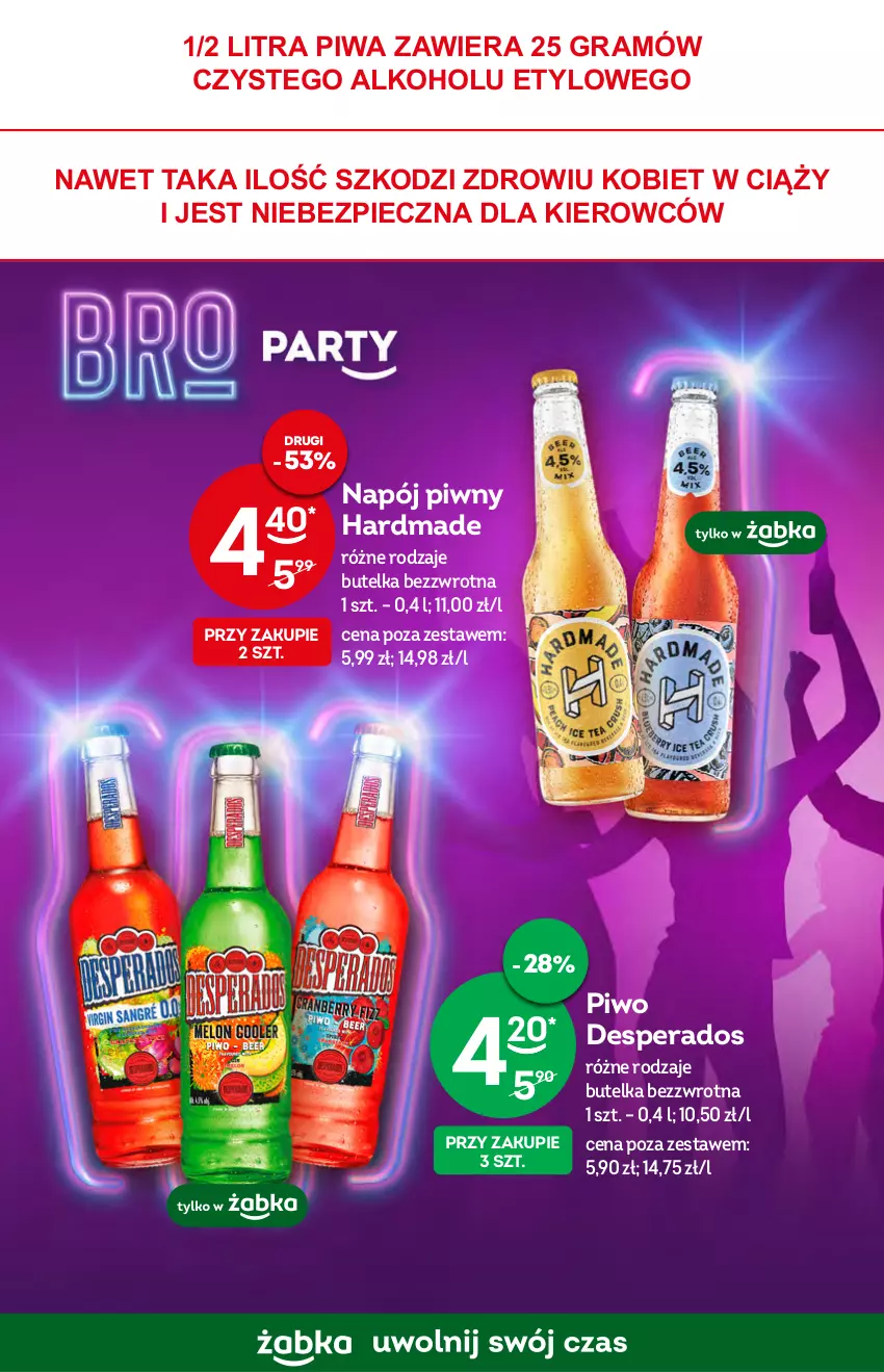 Gazetka promocyjna Żabka - ważna 12.10 do 18.10.2022 - strona 17 - produkty: Desperados, Gra, Napój, Piec, Piwa, Piwo