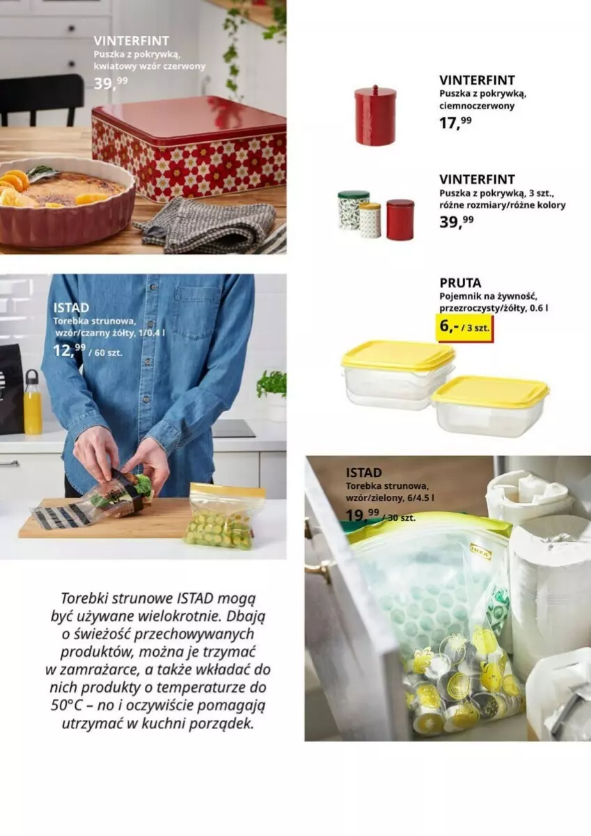 Gazetka promocyjna Ikea - ważna 02.11 do 30.11.2023 - strona 2 - produkty: Pojemnik, Por, Torebka