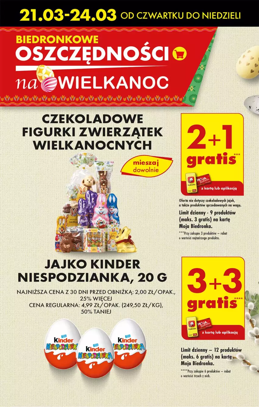 Gazetka promocyjna Biedronka - Od czwartku - ważna 21.03 do 27.03.2024 - strona 15 - produkty: Dron, Gra, Kinder