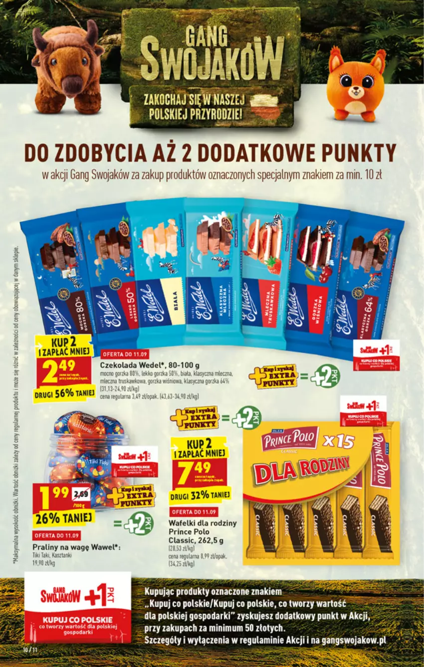 Gazetka promocyjna Biedronka - W tym tygodniu - ważna 09.09 do 14.09.2021 - strona 10 - produkty: Czekolada, Miecz, Praliny, Wawel