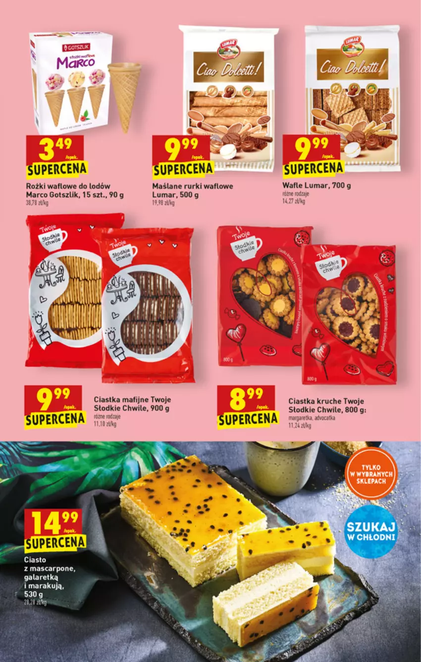 Gazetka promocyjna Biedronka - W tym tygodniu - ważna 09.09 do 14.09.2021 - strona 41 - produkty: Ciastka, Gala, Rurki, Wafle