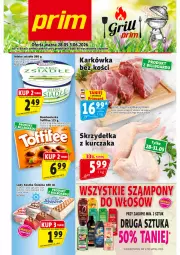 Gazetka promocyjna Prim Market - Gazetka - ważna od 04.06 do 04.06.2026 - strona 1 - produkty: Kurczak, Gra, Lody, Skrzydełka z kurczaka, Toffifee, Olej, Mleko zsiadłe, Mleko, Fa