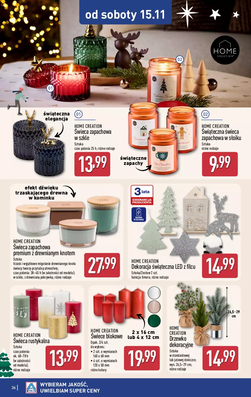 Gazetka promocyjna Aldi - Pełna oferta - ważna 10.11 do 15.11.2025 - strona 36 - produkty: Dekoracja świąteczna, Rust