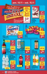 Gazetka promocyjna Aldi - Pełna oferta - Gazetka - ważna od 15.11 do 15.11.2025 - strona 16 - produkty: Por, Gra, Prince Polo, Cukier, Jogurt, Dr Gerard, Coca-Cola, Wawel, Schweppes, Napój gazowany, Syrop, Knoppers, Woda mineralna, Cukierki, Jacobs, Woda, Mango, Napój, Cisowianka, Herbapol