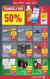 Gazetka promocyjna Aldi - Pełna oferta - Gazetka - ważna od 15.11 do 15.11.2025 - strona 21 - produkty: Piec, Zestaw prezentowy, Piernik, Mydło w płynie, Gra, Papier, Body, Old Spice, Dezodorant, Worki na śmieci, Woda po goleniu, Płyn do płukania, Tonik, Masło do ciała, Worki na śmiec, Ziaja, Mydło, Papier do pieczenia, Woda, Masło, Lenor, Folia aluminiowa, Mleko