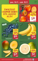 Gazetka promocyjna Aldi - Pełna oferta - Gazetka - ważna od 15.11 do 15.11.2025 - strona 3 - produkty: Banany, Kaki, Pomelo, Mango
