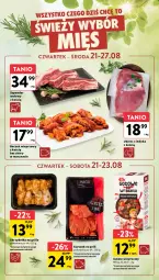 Gazetka promocyjna Intermarche - Gazetka Intermarche - Gazetka - ważna od 27.08 do 27.08.2025 - strona 12 - produkty: Udziec z indyka, Szponder wołowy, Boczek, Grill, Boczek wieprzowy