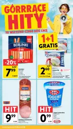 Gazetka promocyjna Intermarche - Gazetka Intermarche - Gazetka - ważna od 27.08 do 27.08.2025 - strona 4 - produkty: Jogurt naturalny, Gra, Zott, Kiełbasa krakowska, Jogurt, Zottarella, Parówki, Mlekovita, Tarczyński, Kiełbasa, Berlinki, Mleko
