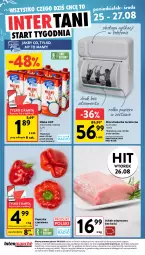 Gazetka promocyjna Intermarche - Gazetka Intermarche - Gazetka - ważna od 27.08 do 27.08.2025 - strona 44 - produkty: Telefon, Papier, Papryka czerwona, Papryka, Rolka papieru, Schab wieprzowy, Drukarka, Mleko