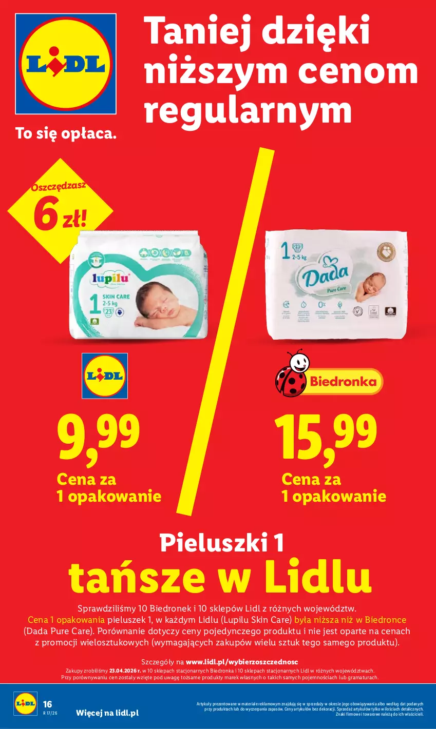 Gazetka promocyjna Lidl - Gazetka ważna od 27.04 do 28.04 - ważna 27.04 do 28.04.2026 - strona 16 - produkty: Dada, Dron, Gra, Por, Pur, Rama