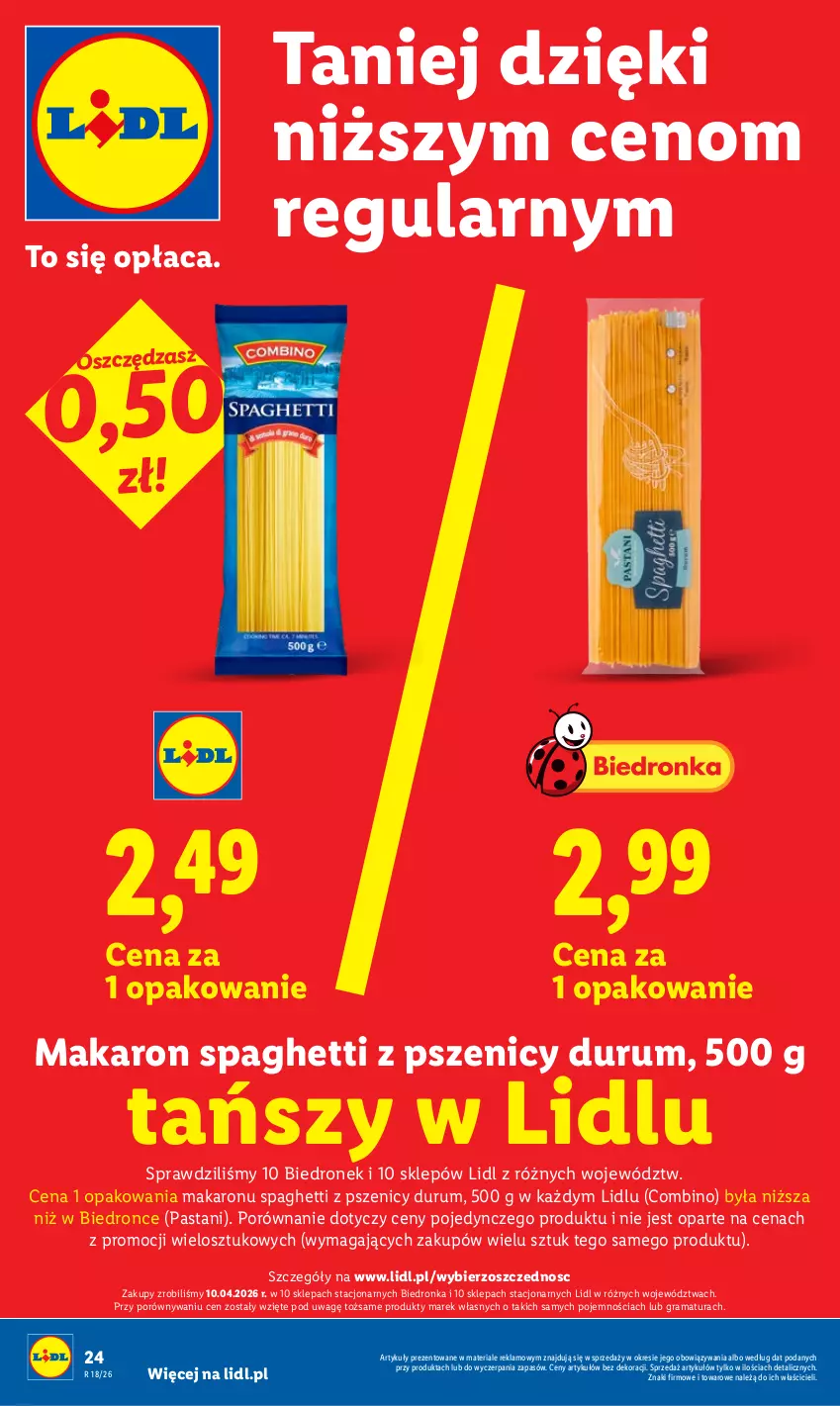 Gazetka promocyjna Lidl - Gazetka ważna od 27.04 do 28.04 - ważna 27.04 do 28.04.2026 - strona 24 - produkty: Dron, Gra, Makaron, Por, Rama, Rum, Spaghetti