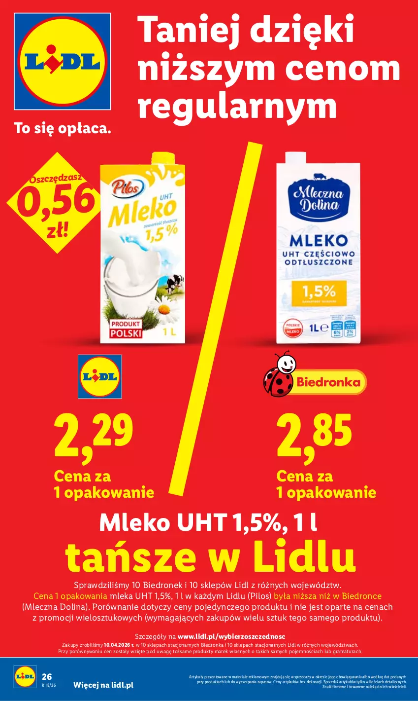 Gazetka promocyjna Lidl - Gazetka ważna od 27.04 do 28.04 - ważna 27.04 do 28.04.2026 - strona 26 - produkty: Dron, Gra, Mleko, Pilos, Por, Rama