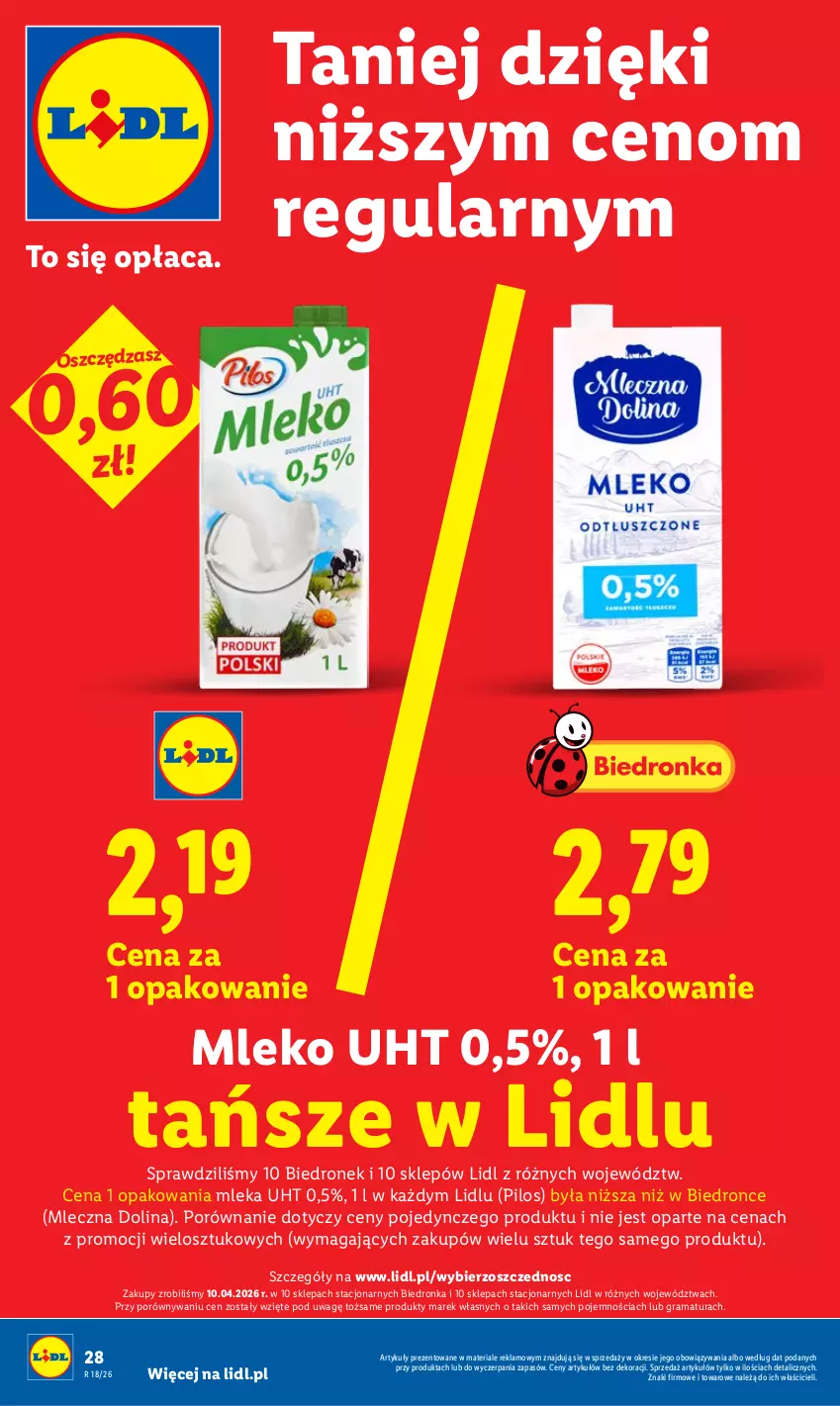 Gazetka promocyjna Lidl - Gazetka ważna od 27.04 do 28.04 - ważna 27.04 do 28.04.2026 - strona 28 - produkty: Dron, Gra, Mleko, Pilos, Por, Rama