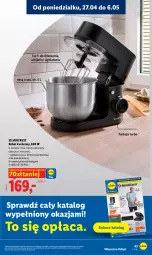 Gazetka promocyjna Lidl - Gazetka ważna od 27.04 do 28.04 - Gazetka - ważna od 28.04 do 28.04.2026 - strona 43 - produkty: Silvercrest, Mieszadło, Robot