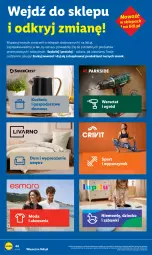 Gazetka promocyjna Lidl - Gazetka ważna od 27.04 do 28.04 - Gazetka - ważna od 28.04 do 28.04.2026 - strona 44 - produkty: Por, Kuchnia, Sport, Moda, Ogród