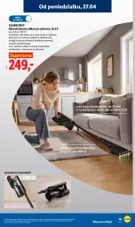 Gazetka promocyjna Lidl - Gazetka ważna od 27.04 do 28.04 - Gazetka - ważna od 28.04 do 28.04.2026 - strona 45 - produkty: Silvercrest, Odkurzacz, Rura, Szczotka, Akumulator