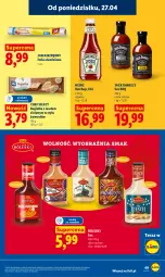 Gazetka promocyjna Lidl - Gazetka ważna od 27.04 do 28.04 - Gazetka - ważna od 28.04 do 28.04.2026 - strona 49 - produkty: Ketchup, Jan Niezbędny, Sos, Tera, Bagietka, Heinz, Folia aluminiowa