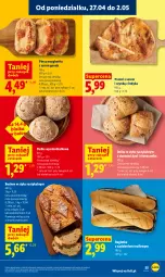 Gazetka promocyjna Lidl - Gazetka ważna od 27.04 do 28.04 - Gazetka - ważna od 28.04 do 28.04.2026 - strona 55 - produkty: Sok, Ser, Rust, Bagietka, Gouda, Bułka
