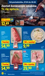 Gazetka promocyjna Lidl - Gazetka ważna od 27.04 do 28.04 - Gazetka - ważna od 28.04 do 28.04.2026 - strona 56 - produkty: Polędwica, Ser, Gra, Królik, Tusz, Burger, Wołowina, Flaki, Grafika