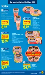Gazetka promocyjna Lidl - Gazetka ważna od 27.04 do 28.04 - Gazetka - ważna od 28.04 do 28.04.2026 - strona 59 - produkty: Sałatka, Rio Mare, Pasztet, Sałat, Tuńczyk