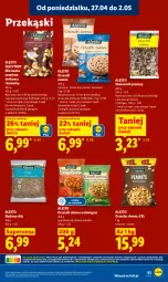 Gazetka promocyjna Lidl - Gazetka ważna od 27.04 do 28.04 - Gazetka - ważna od 28.04 do 28.04.2026 - strona 83 - produkty: Słonecznik prażony, Orzeszki, Chia, O nas, Orzeszki ziemne