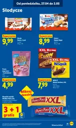 Gazetka promocyjna Lidl - Gazetka ważna od 27.04 do 28.04 - Gazetka - ważna od 28.04 do 28.04.2026 - strona 85 - produkty: HiPP, Gra, Prince Polo, Jogurt, Kinder Bueno, Precle, Baton, Nestlé, Kinder