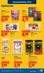 Gazetka promocyjna Lidl - Gazetka ważna od 27.04 do 28.04 - Gazetka - ważna od 28.04 do 28.04.2026 - strona 87 - produkty: Piec, Ser, Zupa, Sezam, Pieczywo, Dan Cake, Kebab, Knorr
