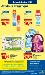 Gazetka promocyjna Lidl - Gazetka ważna od 27.04 do 28.04 - Gazetka - ważna od 28.04 do 28.04.2026 - strona 93 - produkty: Por, Gra, Papier, Portal, Laur, Silan, Płyn do płukania, Ręcznik, Rolki, Mola, Dzieci, Flora