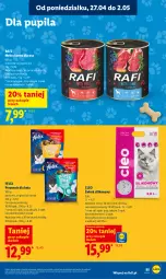 Gazetka promocyjna Lidl - Gazetka ważna od 27.04 do 28.04 - Gazetka - ważna od 28.04 do 28.04.2026 - strona 95 - produkty: Mokra karma, Gin, Wołowina, Felix, Przysmak dla kota