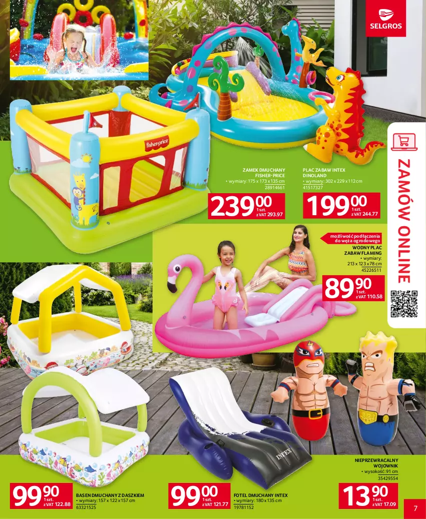 Gazetka promocyjna Selgros - Katalog Ogród - Basen - ważna 18.05 do 31.05.2023 - strona 7 - produkty: Fisher-Price, Fotel, Sok