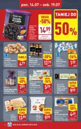 Gazetka promocyjna Aldi - Pełna oferta - Gazetka - ważna od 19.07 do 19.07.2025 - strona 10 - produkty: Pistacje, Makaron, Gin, Cukier, Hamburger, Wafle, Sękacz, Rogal, Burger, Czekolada, Cukierki
