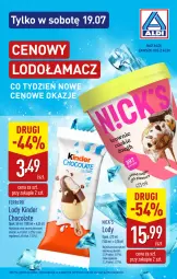 Gazetka promocyjna Aldi - Pełna oferta - Gazetka - ważna od 19.07 do 19.07.2025 - strona 30 - produkty: Lody, Ferrero, Kinder, Fa