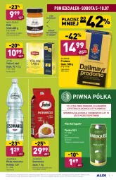 Gazetka promocyjna Aldi - Gazetka - ważna od 10.07 do 10.07.2021 - strona 9 - produkty: Piwa, Piwo, Karlsquell, Gry, Gra, Kawa ziarnista, Dallmayr, Kawa mielona, Kawa, Herbata czarna, Lipton, Półka, Miód, Woda mineralna, Woda, Herbata, Cisowianka, Segafredo