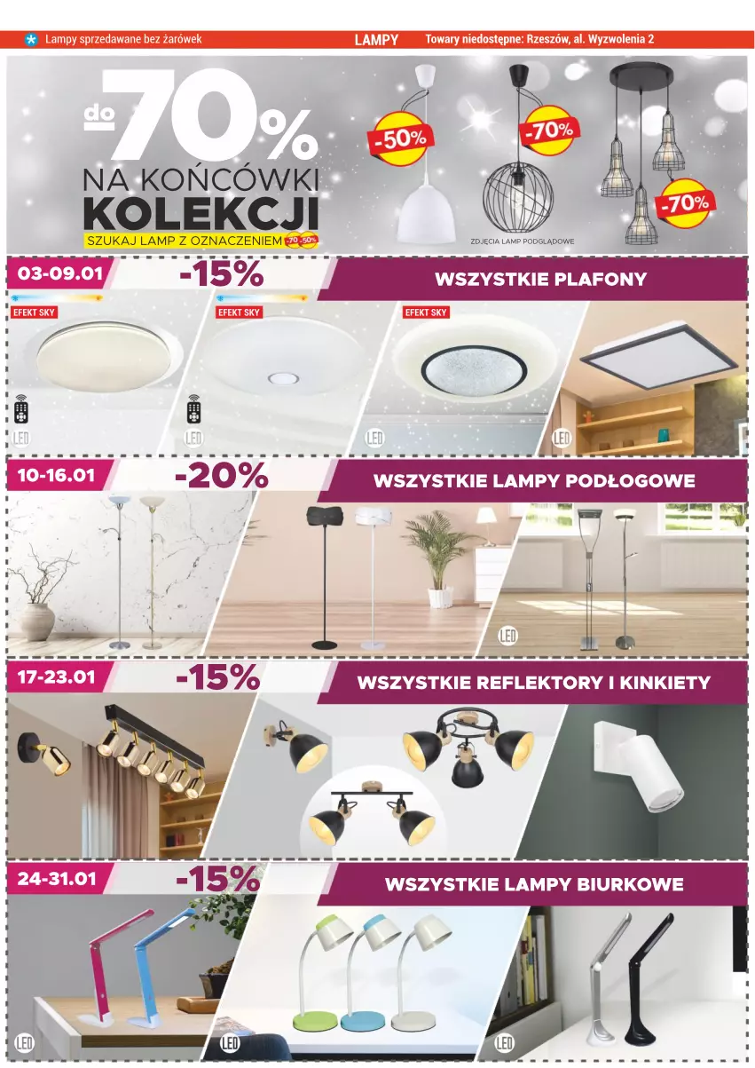 Gazetka promocyjna Merkury Market - ważna 27.12 do 31.01.2022 - strona 13 - produkty: Plafon