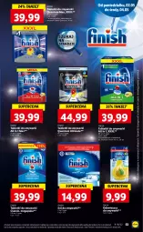 Gazetka promocyjna Lidl - GAZETKA - Gazetka - ważna od 05.05 do 05.05.2022 - strona 53 - produkty: Sól, Por, Finish, Tablet, Odświeżacz do zmywarki, Zmywarki, Tabletki do zmywarki