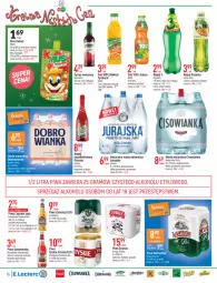 Gazetka promocyjna E Leclerc - Gazetka - ważna od 04.12 do 04.12.2021 - strona 16 - produkty: Piwa, Piwo, Sok, Mus, Gra, Namysłów, Dobrowianka, Coca-Cola, Tyskie, Tymbark, Syrop, Woda mineralna, Kubuś, Woda, Napój, Cisowianka, Captain Jack, Herbapol, Nektar, Hortex, Fa