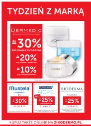 Gazetka promocyjna Ziko - Gazetka Ziko Dermo - Gazetka - ważna od 04.10 do 04.10.2023 - strona 18 - produkty: Top, Ser, Mus, Bioderma, Dermedic, Mustela, Atoderm